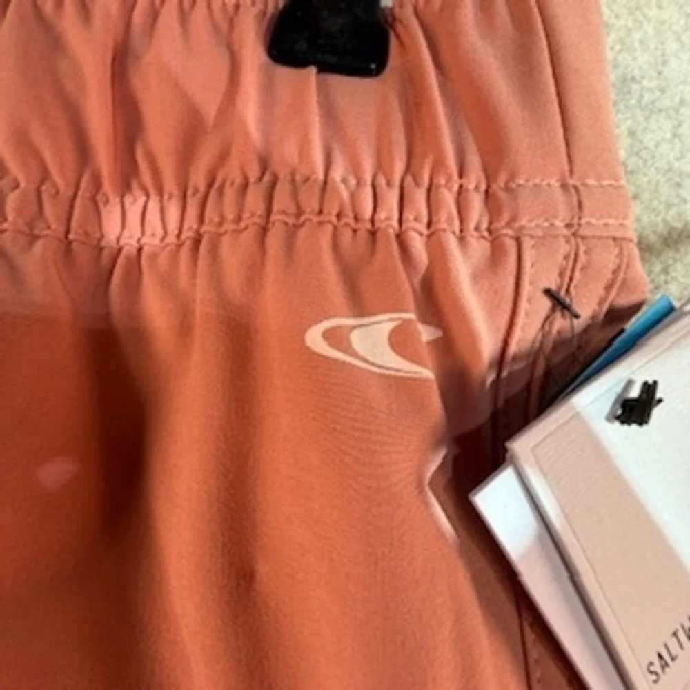 O'Neill Hyperfreak Board Shorts Mens Medium Coral Pink Sustainable Stretch S0039
